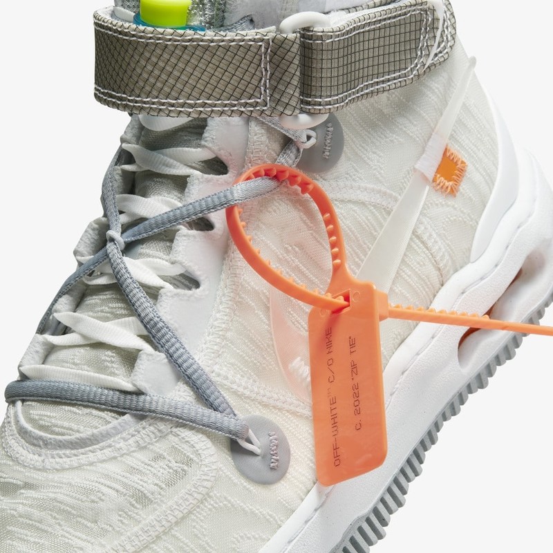 Off-White x Nike Air Force 1 Mid White | DO6290-100 | Grailify